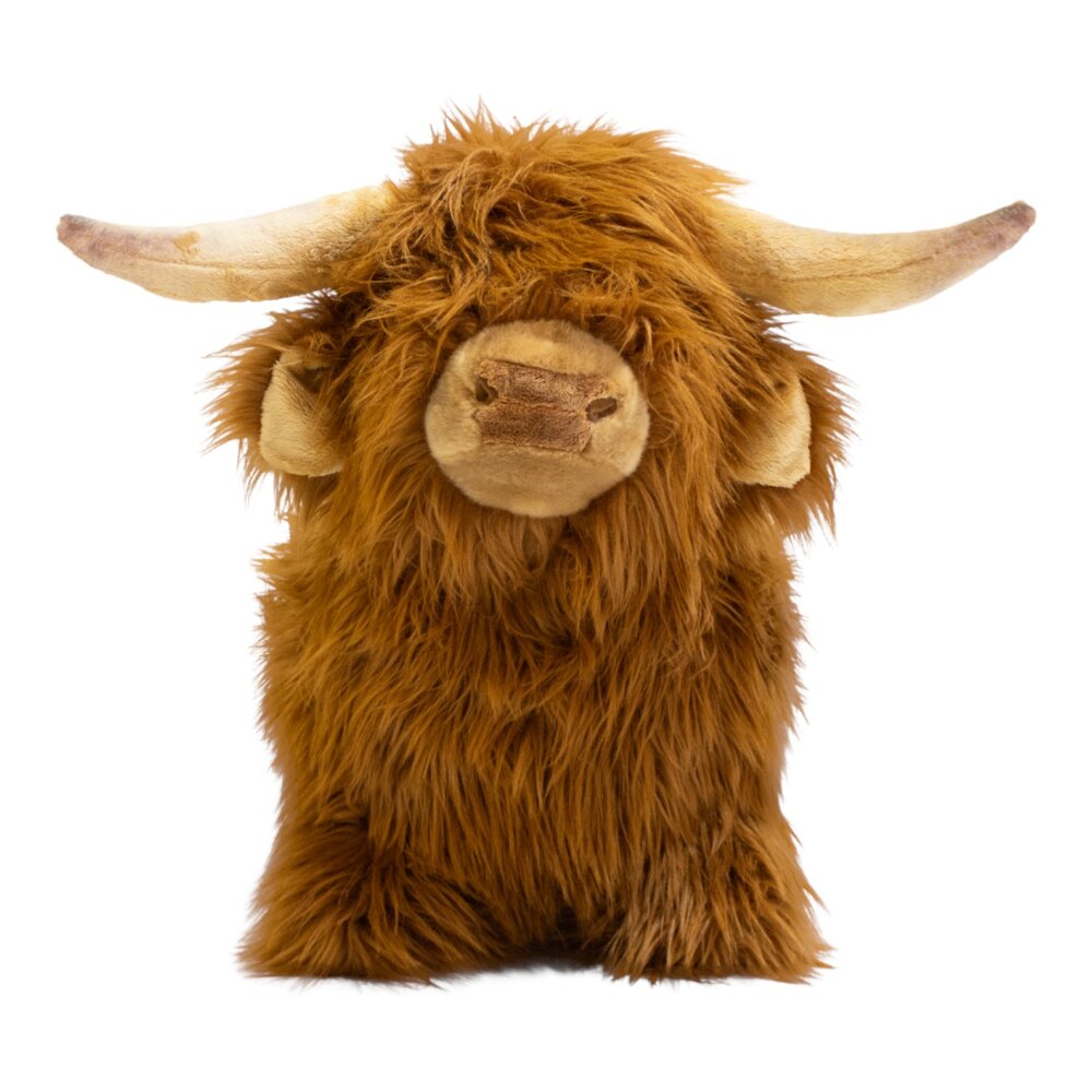 Soft bouncy Highland cow