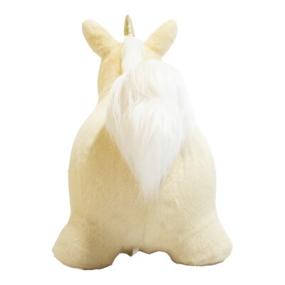Soft bouncy Beige unicorn
