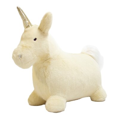 Soft bouncy Beige unicorn