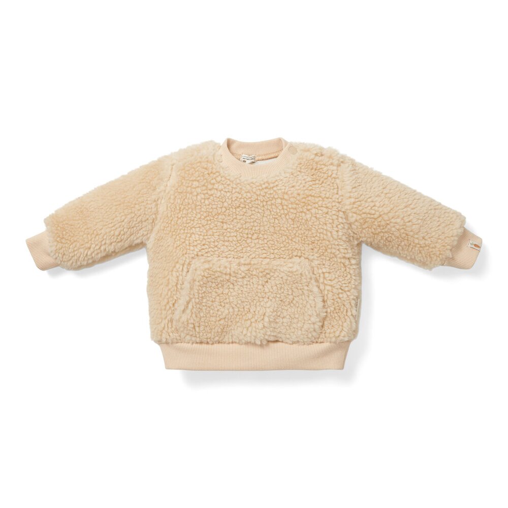 Teddy trui Sand Sand