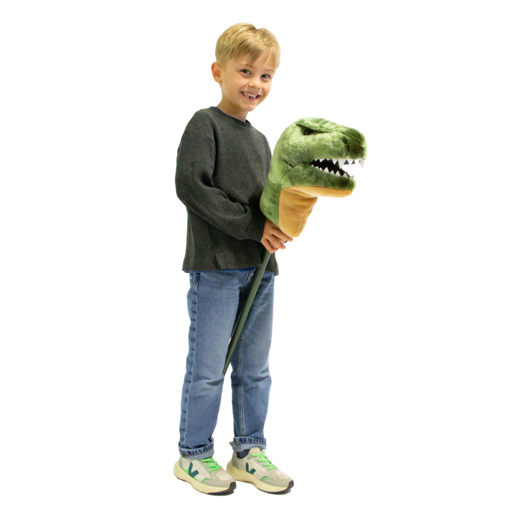 Stick animal T-rex