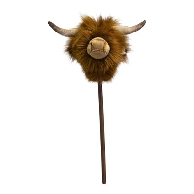Stick animal Highland cow