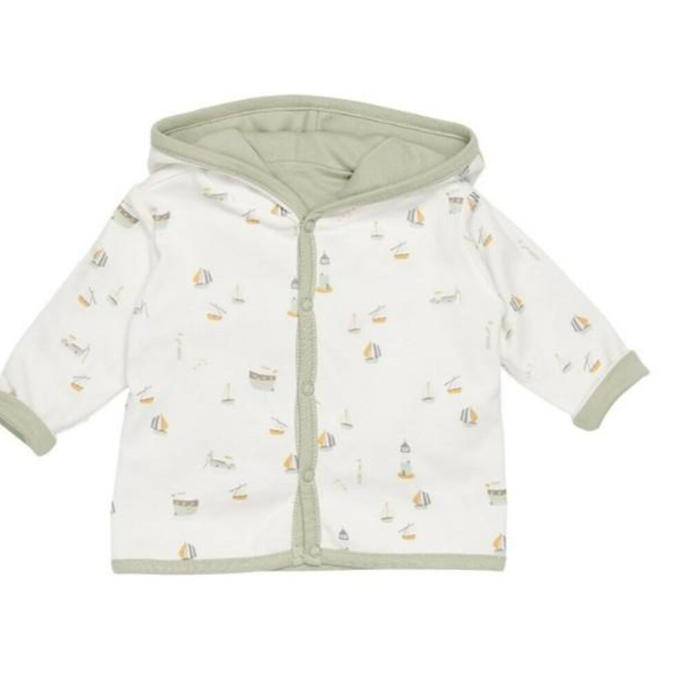 Reversible babyjasje sailors bay white/olive
