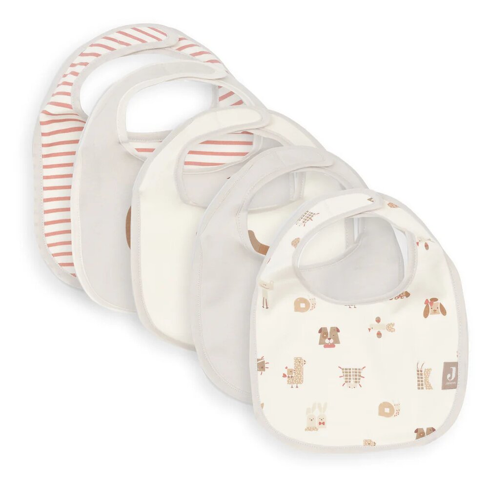 Slab Jersey Waterproof - 5 Stuks Animal friends