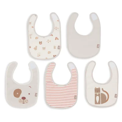 Slab Jersey Waterproof - 5 Stuks Animal friends