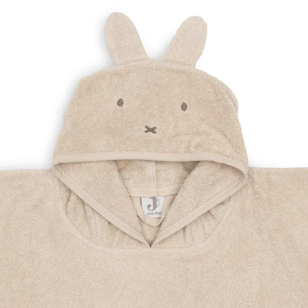 Badponcho Badstof Miffy Warm Sand
