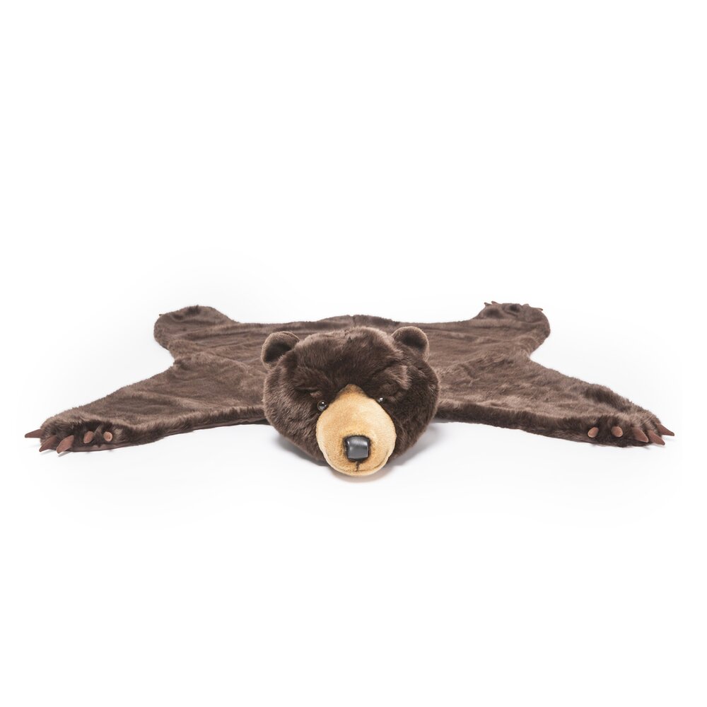 Tapijt Dark brown bear