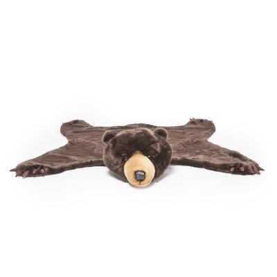 Tapijt Dark brown bear Tapijt Dark brown bear