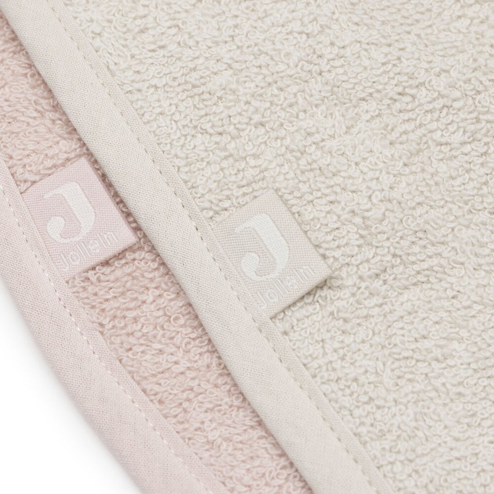 Slab Badstof - 2 Stuks Silk Rose/Sand