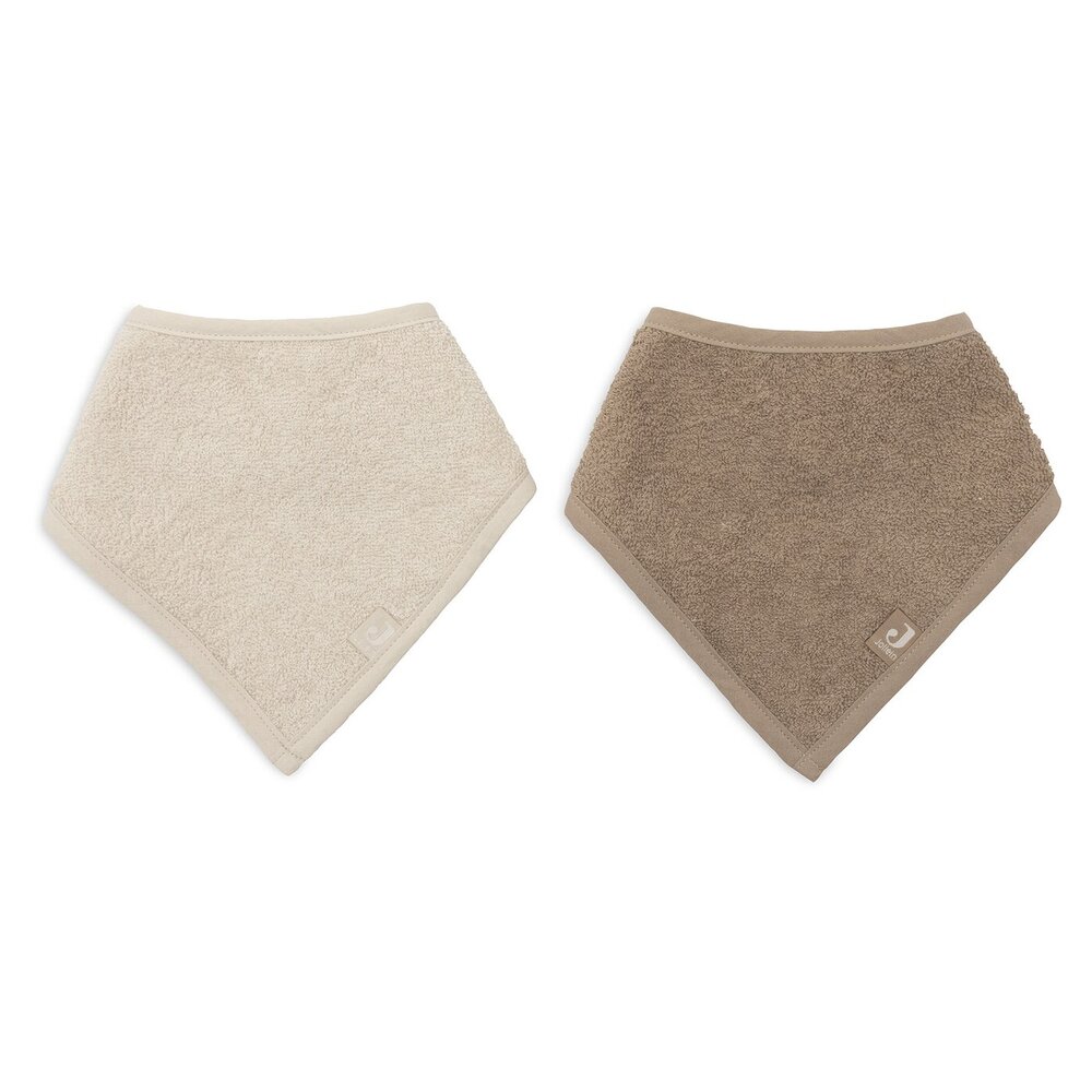 Slab Bandana - 2 Stuks Sand/Milky Coffee