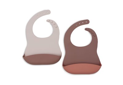 Slab Siliconen - 2 Stuks Blush Shadess
