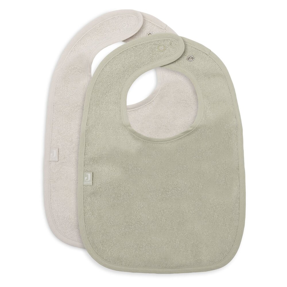 Slab Badstof - 2 Stuks Soft Matcha/Sand