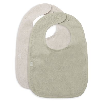 Slab Badstof - 2 Stuks Soft Matcha/Sand
