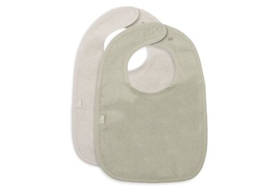 Slab Badstof - 2 Stuks Soft Matcha/Sand