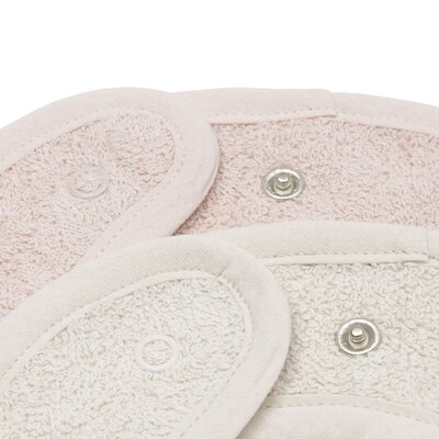 Slab Badstof - 2 Stuks Silk Rose/Sand