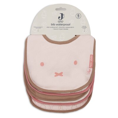 Slab Jersey Waterproof Nijntje Moments - 5 stuks Silk Rose Slab Jersey Waterproof Nijntje Moments - 5 stuks Silk Rose
