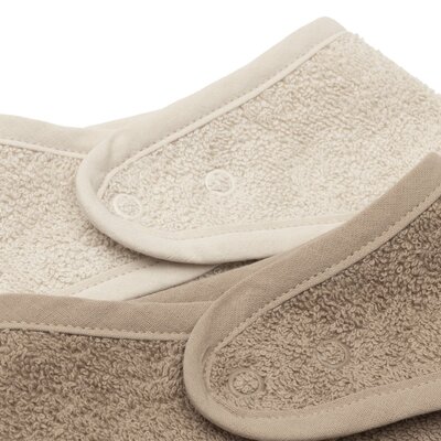 Slab Bandana - 2 Stuks Sand/Milky Coffee