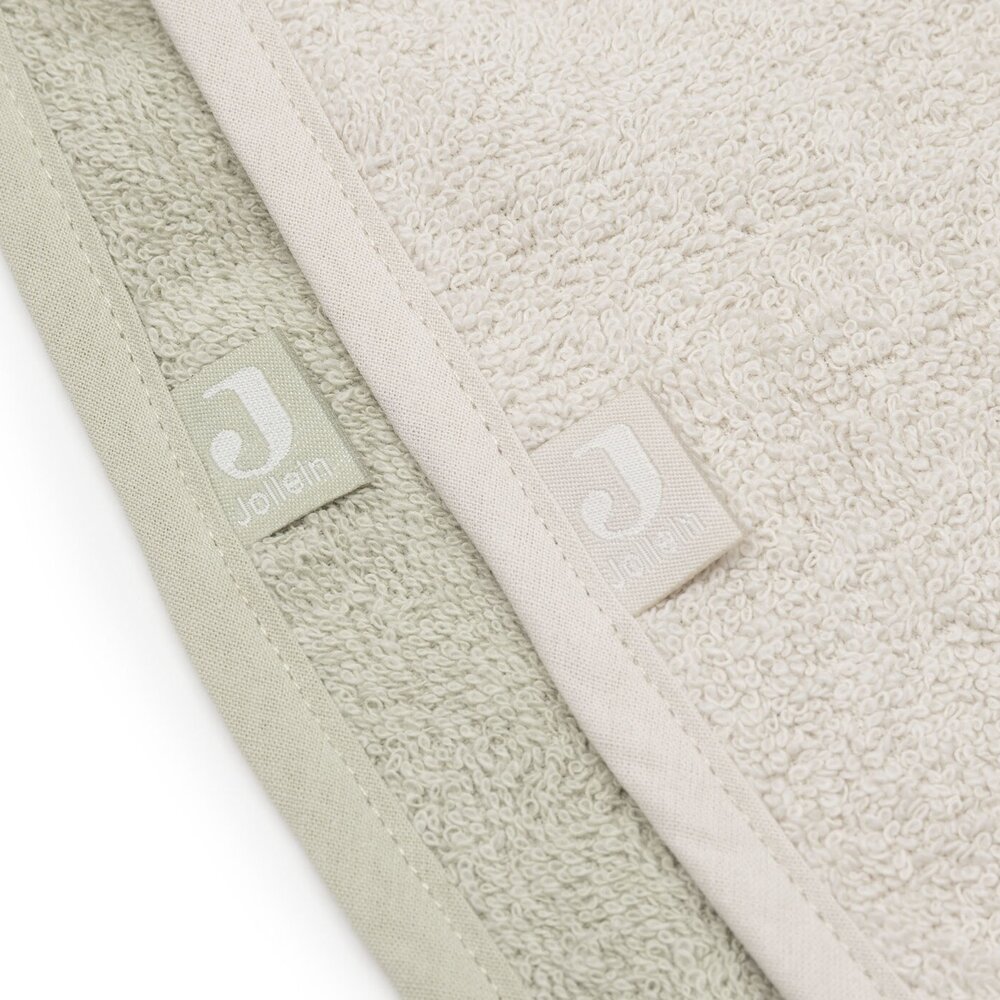 Slab Badstof - 2 Stuks Soft Matcha/Sand