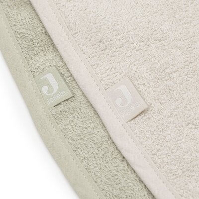 Slab Badstof - 2 Stuks Soft Matcha/Sand