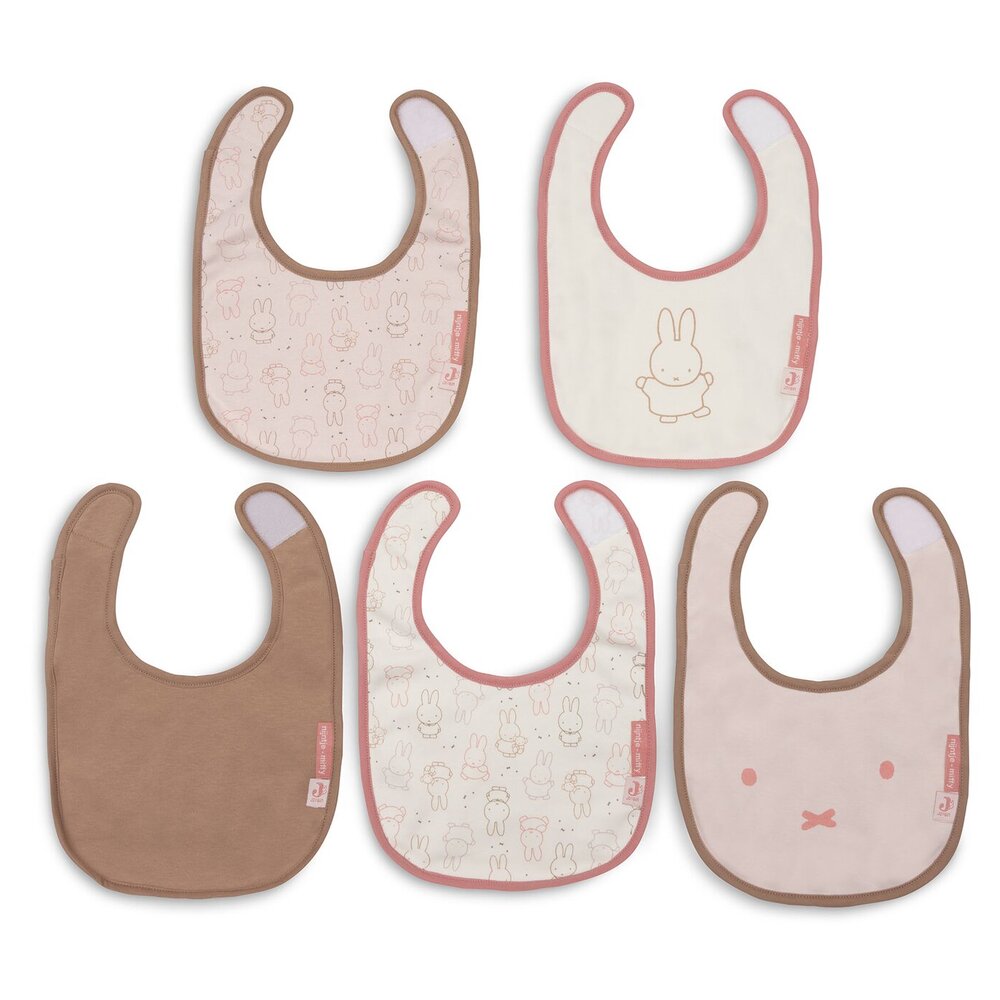 Slab Jersey Waterproof Nijntje Moments - 5 stuks Silk Rose Slab Jersey Waterproof Nijntje Moments - 5 stuks Silk Rose