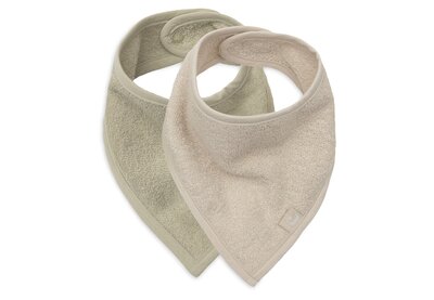 Slab Bandana - 2 Stuks Soft Matcha/Sand