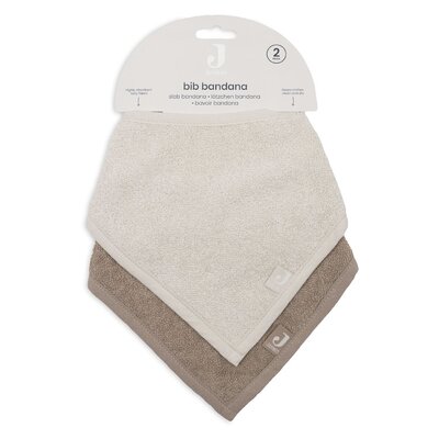 Slab Bandana - 2 Stuks Sand/Milky Coffee