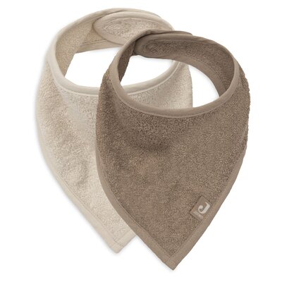 Slab Bandana - 2 Stuks Sand/Milky Coffee