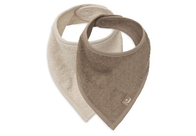 Slab Bandana - 2 Stuks Sand/Milky Coffee