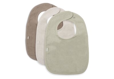 Slab Badstof - 3 Stuks Sand/Soft Matcha/Milky Coffee