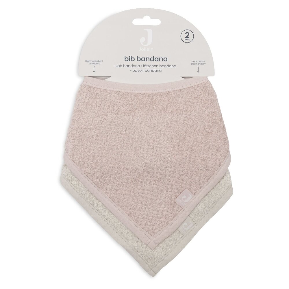 Slab Bandana - 2 Stuks Silk Rose/Sand Slab Bandana - 2 Stuks Silk Rose/Sand