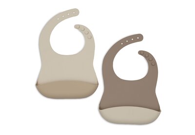 Slab Siliconen - 2 Stuks Natural Shades