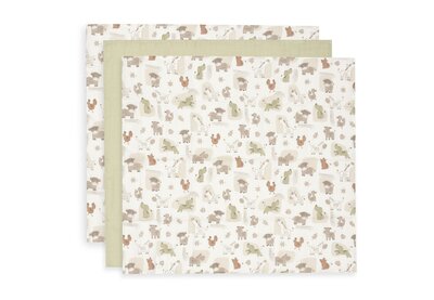 Hydrofiele Doek Small 70x70cm - 3 Stuks Barn Buddies