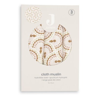 Hydrofiele Doek Small 70x70cm - 3 Stuks Soft Plumes Hydrofiele Doek Small 70x70cm - 3 Stuks Soft Plumes