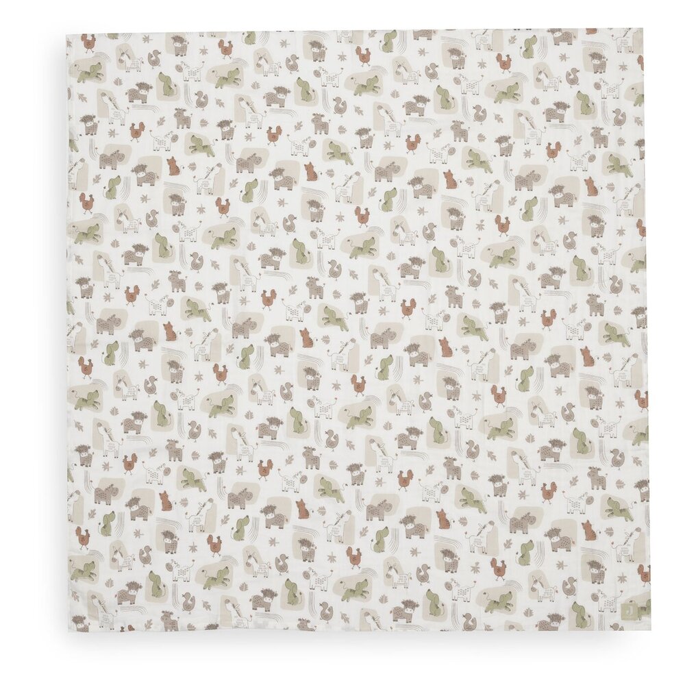 Hydrofiele Doek Large 115x115cm - 2 stuks Barn Buddies Hydrofiele Doek Large 115x115cm - 2 stuks Barn Buddies