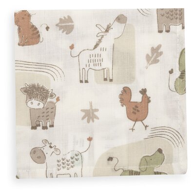 Hydrofiel Monddoekje 31x31cm - 3 Stuks Barn Buddies Hydrofiel Monddoekje 31x31cm - 3 Stuks Barn Buddies