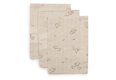 Hydrofiel Washandje 15x20cm - 3 Stuks Woolly Hydrofiel Washandje 15x20cm - 3 Stuks Woolly