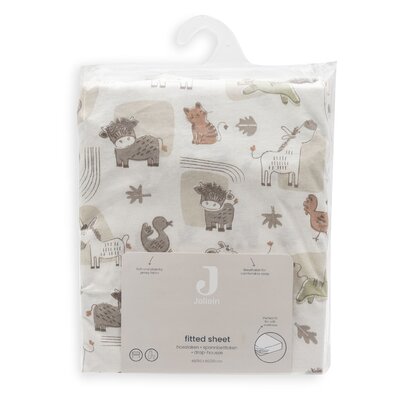 Hoeslaken Jersey 60x120cm Barn Buddies Hoeslaken Jersey 60x120cm Barn Buddies