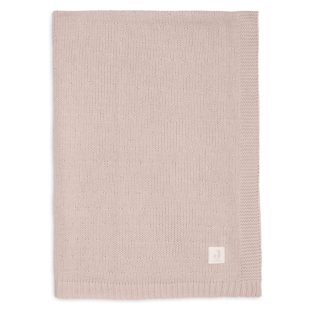 Deken Wieg 75x100cm Sprinkle Knit Silk Rose Deken Wieg 75x100cm Sprinkle Knit Silk Rose