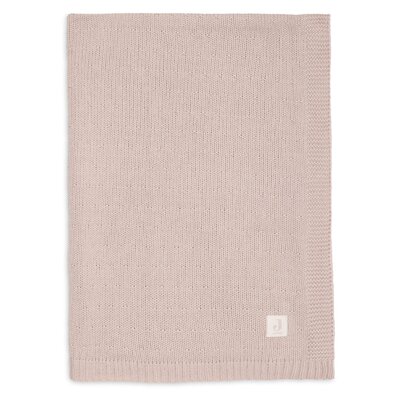 Deken Wieg 75x100cm Sprinkle Knit Silk Rose Deken Wieg 75x100cm Sprinkle Knit Silk Rose
