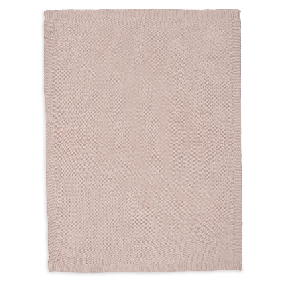 Deken Ledikant 100x150cm Sprinkle Knit Silk Rose