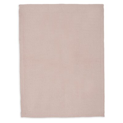 Deken Ledikant 100x150cm Sprinkle Knit Silk Rose