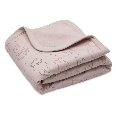 Deken Wieg 75x100cm Nijntje Moments Silk Rose