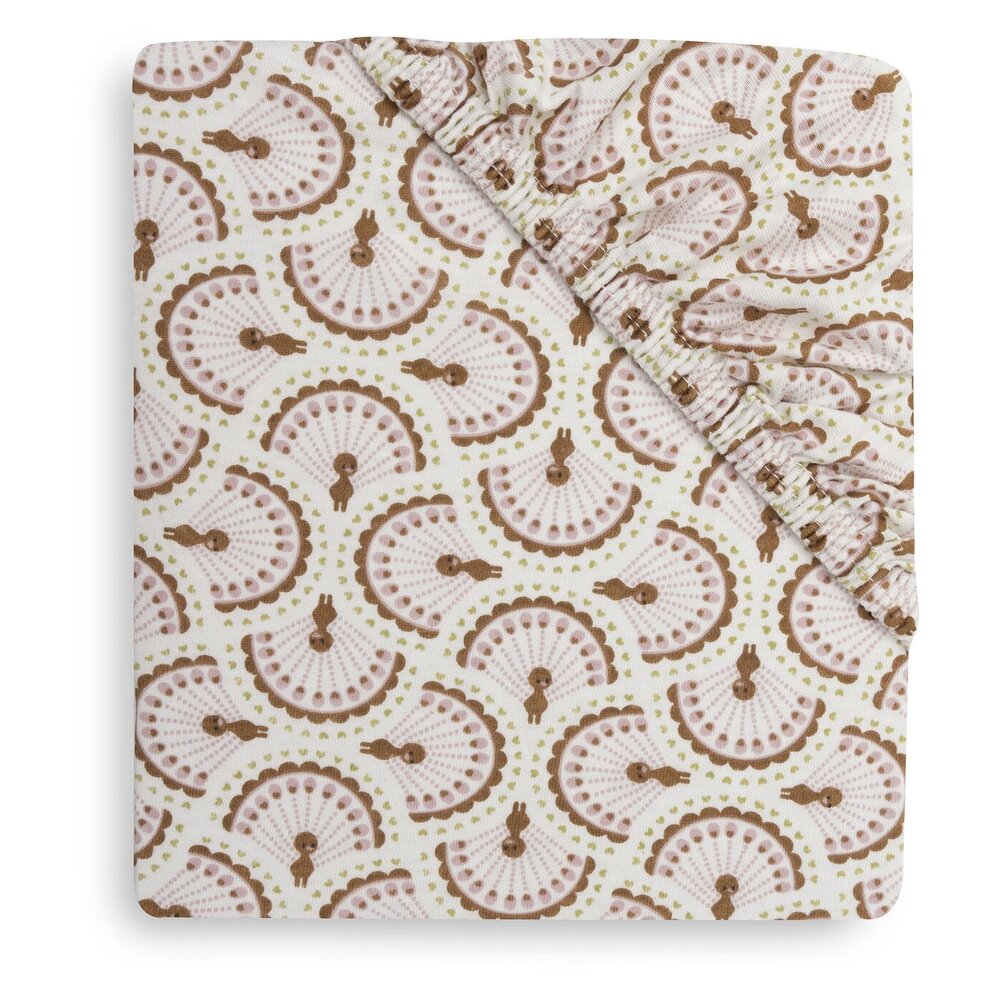 Hoeslaken Jersey 40/50x80/90cm Soft Plumes Hoeslaken Jersey 40/50x80/90cm Soft Plumes