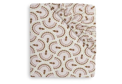 Hoeslaken Jersey 40/50x80/90cm Soft Plumes Hoeslaken Jersey 40/50x80/90cm Soft Plumes