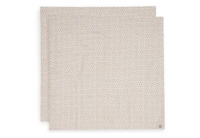 Hydrofiele Doek Large 115x115cm - Soft Plumes - 2 Soft Plumes