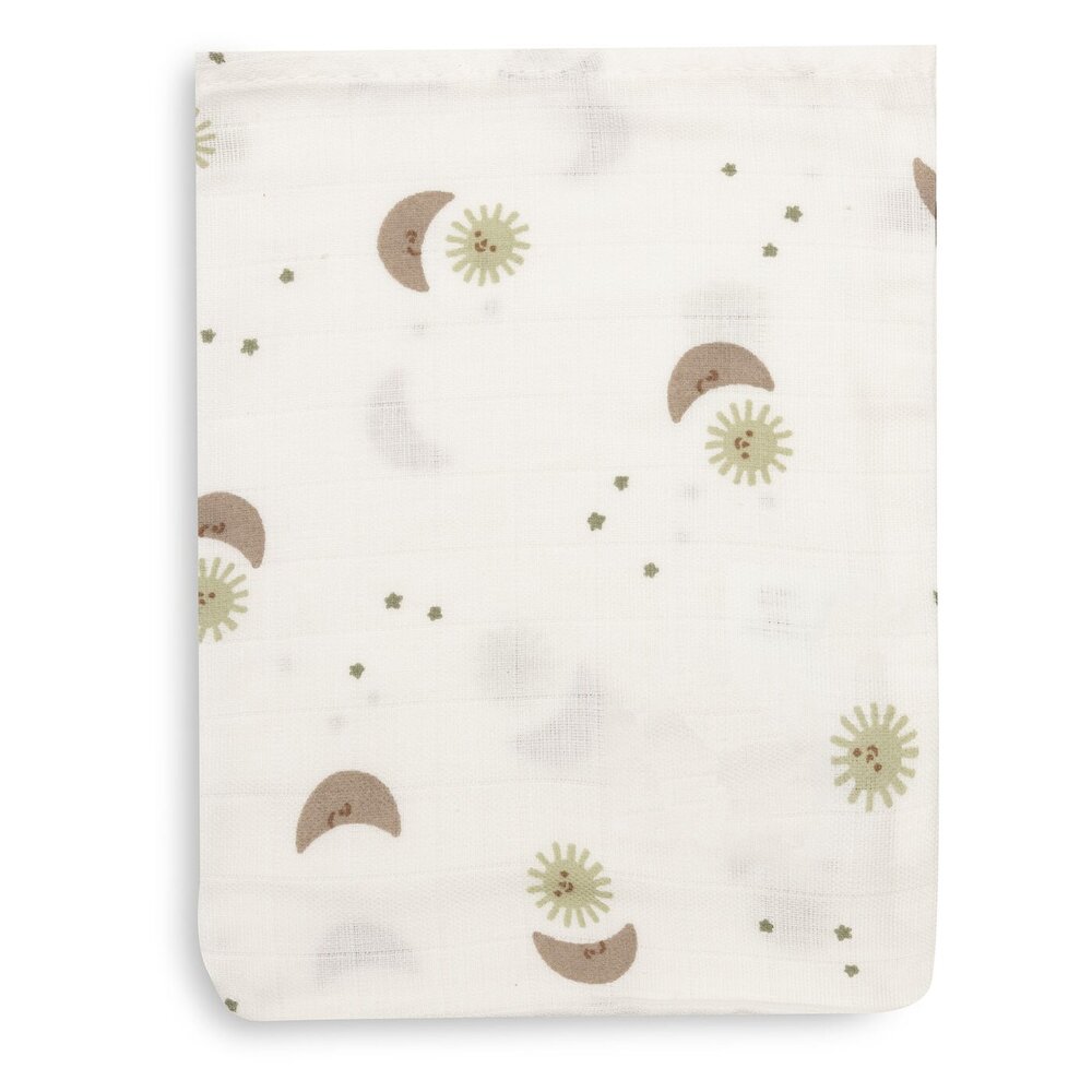 Hydrofiel Washandje 15x20cm - 3 Stuks Over the Moon Hydrofiel Washandje 15x20cm - 3 Stuks Over the Moon