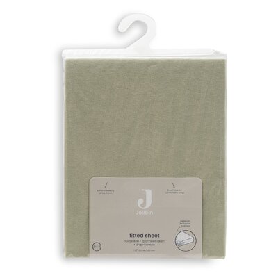 Hoeslaken Jersey 70/75x140/150cm Soft Matcha Hoeslaken Jersey 70/75x140/150cm Soft Matcha