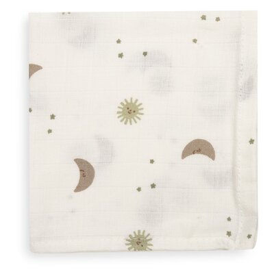 Hydrofiel Monddoekje 31x31cm - 3 Stuks Over the Moon Hydrofiel Monddoekje 31x31cm - 3 Stuks Over the Moon