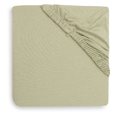 Hoeslaken Jersey 60x120cm Soft Matcha Hoeslaken Jersey 60x120cm Soft Matcha