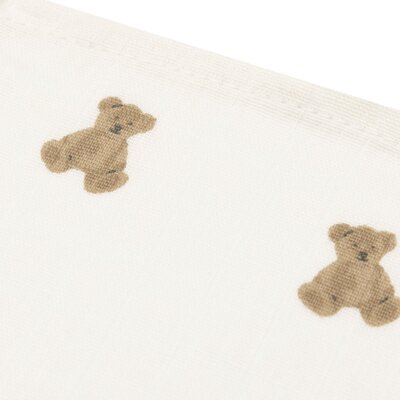 Hydrofiel Monddoekje 31x31cm - 3 stuks Mini Teddy Bear